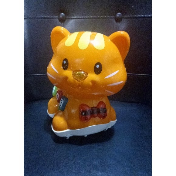 Vtech Catch Me Kitty Orange Cat Kitten Interactive Toddler Learning Toy - Picture 16 of 16